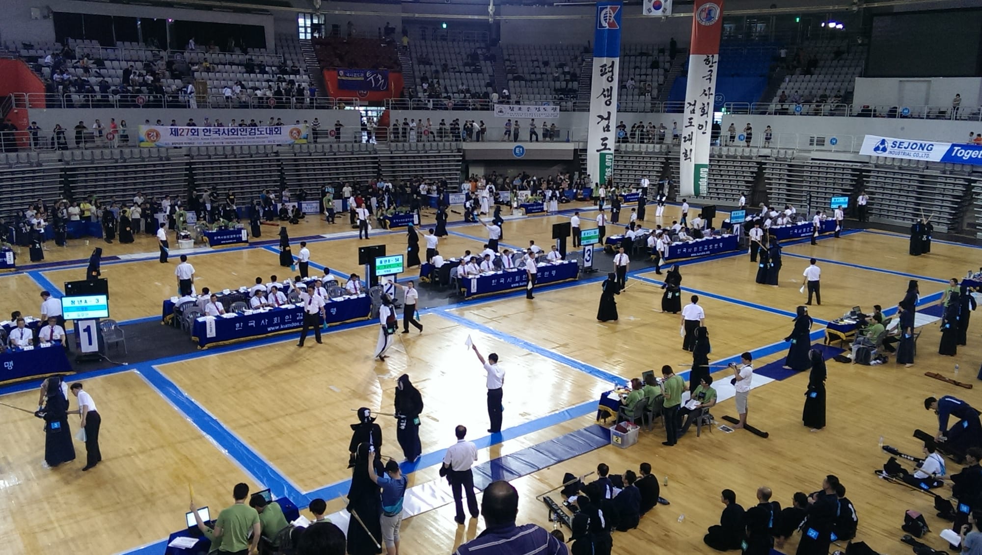 Trainings for the Seoul Kumdo Cup 2014
